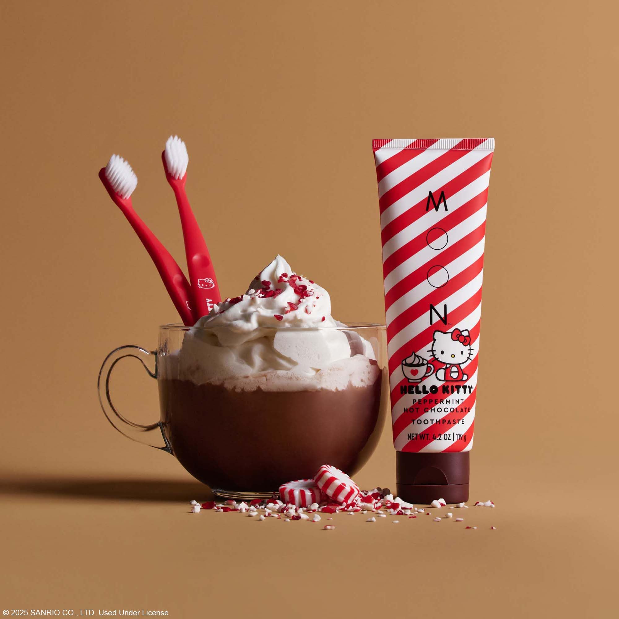 Amazon.com : MOON x Hello Kitty Toothpaste, Peppermint Hot